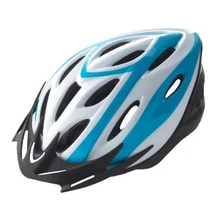 BTA Rider unisex bukósisak, M-es (54-58 cm), fehér-kék