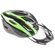 BTA Rider unisex bukósisak, M-es (54-58 cm), fekete-zöld