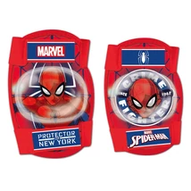 Csepel Disney Spider Man gyerek könyökvédő és térdvédő, Pókemberes, piros