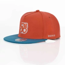 Csepel Logos baseball sapka, unisex, unisize, narancs-kék