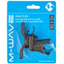 M-Wave Ada Flex kulacstartó adapter-konzol, 19-31,8 mm, műanyag, fekete