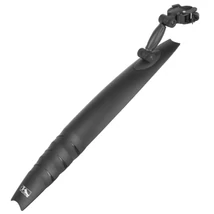 M-Wave Mud Max QR.R Clip-On nyeregcsőre rögzíthető sárvédő, 26-29 colos kerékpárokhoz, műanyag, fekete