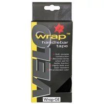 Velo Wrap Gel országúti kormányszalag (bandázs), fekete