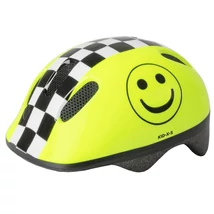 Ventura Smiley gyerek bukósisak, 46-52 cm, neon sárga