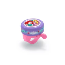 Csepel Disney Princess, kislány, gyerek csengő, hercegnős, pink és lila, 55 mm