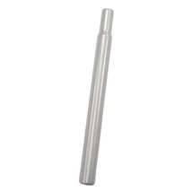 Csepel fej nélküli acél nyeregcső, 28,6 x 290 mm, ezüst színű