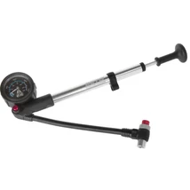 Beto nyomásmérős alumínium teleszkóp pumpa, 28 bar - 400 psi, ezüst színű