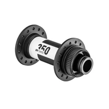 DT Swiss 350 első agy, 28H, tárcsafékes (CenterLock), átütőtengelyes BOOST (15 x 110 mm), fekete