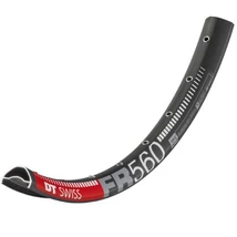DT Swiss FR 560 freeride felni, 26 col (559x35/30 mm), 32H, tárcsafékes, fekete, 570g