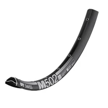 DT Swiss M 502 MTB felni, 29 col (622x35/30 mm), 28H, tárcsafékes, fekete, 570g