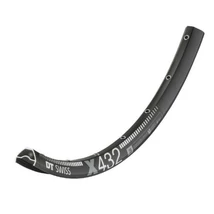 DT Swiss X 432 MTB felni, 29 col (622x29/25 mm), 32H, tárcsafékes, fekete, 490g