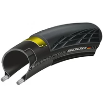 Continental Grand Prix 5000 ProLTD 25-622 (700x25C) külső gumi (köpeny), defektvédett (Vectran Breaker), kevlárperemes, Black Chili, 225g, fekete, OEM kiszerelés