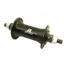 Joytech A075-14 BMX első kerékagy, 36H, csavaros tengellyel (M14), fekete