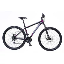 Neuzer Jumbo Sport Hydr 2018 férfi hobbi 29-es MTB kerékpár, 24s, alumínium 21-es vázméret, fekete-pink-szürke
