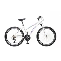 Neuzer Mistral 30 2022 női hobbi 26-os MTB kerékpár, 21s., alumínium, 17-es vázméret, fehér-lila-kék