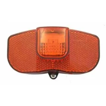 Jing Yi JY-148 elemes LED hátsó lámpa csomagtartóra, 80 mm csavartávolság, elemek nélkül