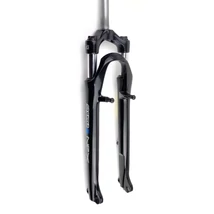 Suntour NEX-P 28 colos trekking teleszkóp, 1 colos menetes nyakkal (25,4 x 210 mm), 63 mm rugóút, fekete