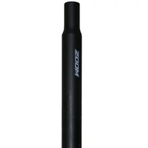Zoom fej nélküli nyeregcső, 25,4 x 350 mm, alumínium, fekete