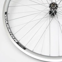 Altrix Warrior 26-os (559 mm) MTB első kerék, csavaros tengellyel, ezüst-fekete