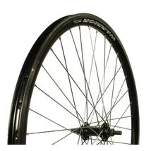Altrix Warrior - Velosteel 26-os (559 mm) MTB első kerék, csavaros tengellyel, fekete