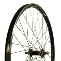 Remerx - Assess 24-es (507 mm) első kerék, csavaros tengellyel, fekete