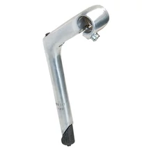 Kalin 22,2 mm ékes kormányszár (stucni) 25,4 x 80 mm, 30 fok, alumínium, ezüst színű