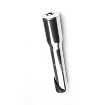 Zoom alu kormányszár (stucni) átalakító adapter 22,2 mm-es hagyományos, ékesről A-Head-re (28,6 mm), alumínium, ezüst színű