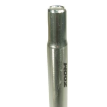 Zoom fej nélküli nyeregcső, 25,4 x 300 mm, alumínium, ezüst színű