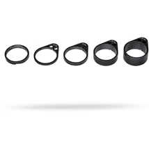 Pro aero kormányszár alátét (stucni hézagoló) 31,75 x 3-5-10-15 mm (1 1/4 col), alumínium, fekete