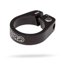 Pro Alloy nyeregcső bilincs csavaros, 31,8 mm, alumínium, fekete