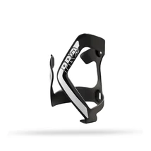 Pro Bottle Side Cage Alloy alumínium kulacstartó, oldalról nyitott, balos, fekete-fehér