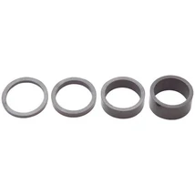 Pro kormányszár alátét (stucni hézagoló) 31,75 x 3-5-10-15 mm (1 1/4 col), karbon, fekete