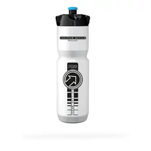 PRO Team műanyag kulacs, 800 ml, csavaros, fehér