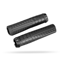 PRO Ergonomic Race 30 ergonómikus bilincses gumi markolat, 130 mm, fekete, fekete bilinccsel