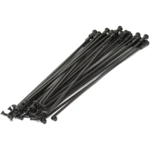 Sapim Leader fekete küllő, fekete küllőanyával 2,0 x 252 mm