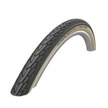 Schwalbe Motion Road Cruiser HS484 28x1,25 (622-32) külső gumi, defektvédett (K-Guard), Twin-Skin, Green Compound, 50TPI, 550g, krém színű oldalfallal