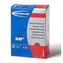 Schwalbe SV11 Extra Light 26 x 1,0 (20/25-559/571) MTB belső gumi 40 mm hosszú bontható szeleppel