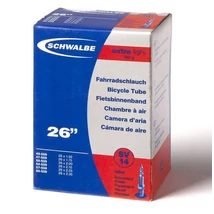 Schwalbe SV14 Extra Light 26 x 1,5-2,35 (40/60-559) MTB belső gumi 40 mm hosszú bontható szeleppel, 130 g, presta