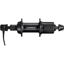 Shimano Tourney FH-TX500 trekking hátsó kerékagy kazettás lánckeréksorhoz, 36H, gyorszáras, fekete, OEM kiszerelés