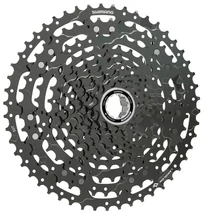 Shimano Cues CS-LG400-11 kazettás lánckeréksor, 11s, 11-50T, Linkglide, acél, titán szürke