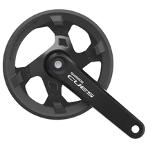 Shimano Cues FC-U4000-1 Linkglide négyszögtengelyes hajtómű, 42T, 1x9s, 1x10s, 1x11s, 175 mm, LV, fekete