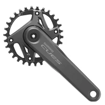Shimano Cues FC-U6000-1 Linkglide integrált tengelyes hajtómű, 30T, 1x9s, 1x10s, 1x11s, 175 mm, szürke