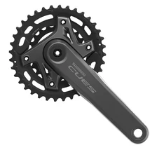 Shimano Cues FC-U6000-2B Linkglide  integrált tengelyes hajtómű, 22-36T, 2x9s, 2x10s, 2x11s, Boost, 175 mm, fekete