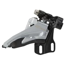 Shimano Cues FD-U4000-E Linkglide első váltó, EH, E-típusú konzolos, Side Swing, 2x9s, 2x10s, 40T