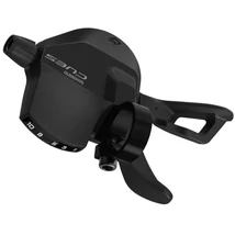 Shimano Cues SL-U6000-10R váltókar, csak jobb, 10s, bilincses rögzítés, kijelzővel, Linkglide, fekete