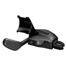 Shimano Cues SL-U8000-IL Mono váltókar, csak bal, 2s, I-SPEC II rögzítés, kijelzővel, Linkglide, fekete
