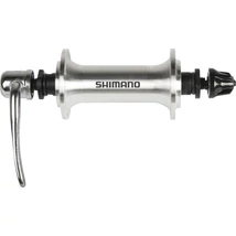 Shimano Tourney HB-TX500 trekking első kerékagy, 36H, gyorszáras, ezüst színű