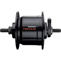 Shimano Nexus DH-C3000-3N dinamós első kerékagy (agydinamó), 32H, csavaros, felnifékes, 6V, 3W, fekete, OEM kiszerelés