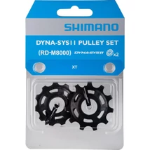 Shimano Deore XT RD-M8000, M8050 váltógörgő szett (alsó és felső), 11T, műanyag, fekete