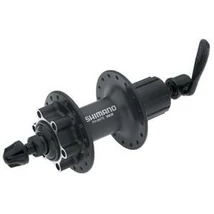 Shimano Deore FH-M475 MTB hátsó kerékagy, 32H, kazettás lánckeréksorhoz, gyorszáras, tárcsafékes (6 csavaros), fekete